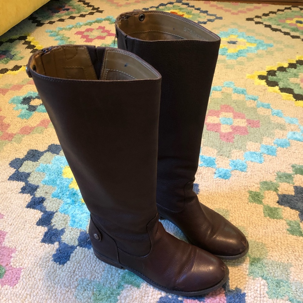 Bcbgeneration Brown Leather Boots - image 5